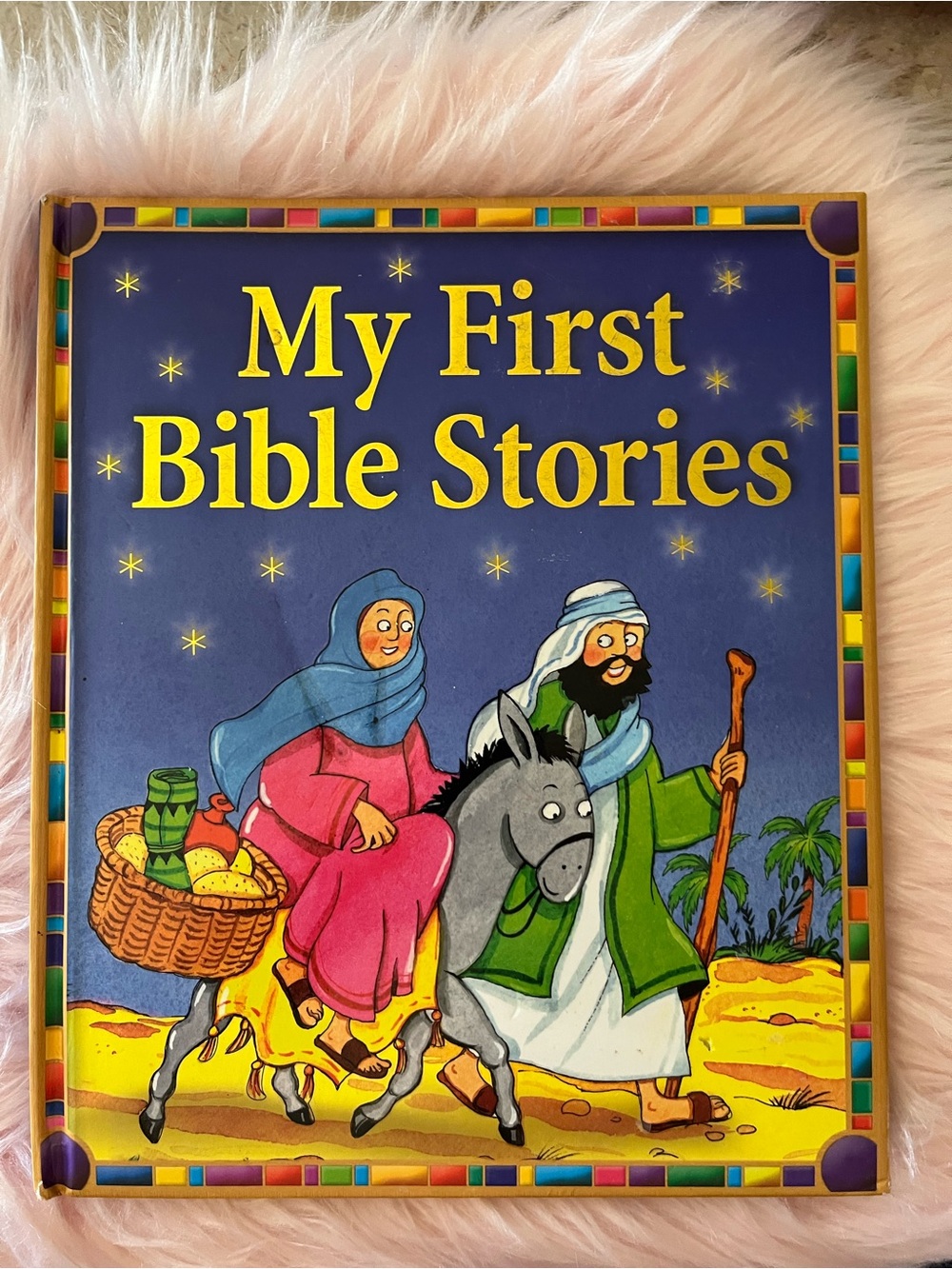 My First Bible Stories - Children's Picture Book (Blue)